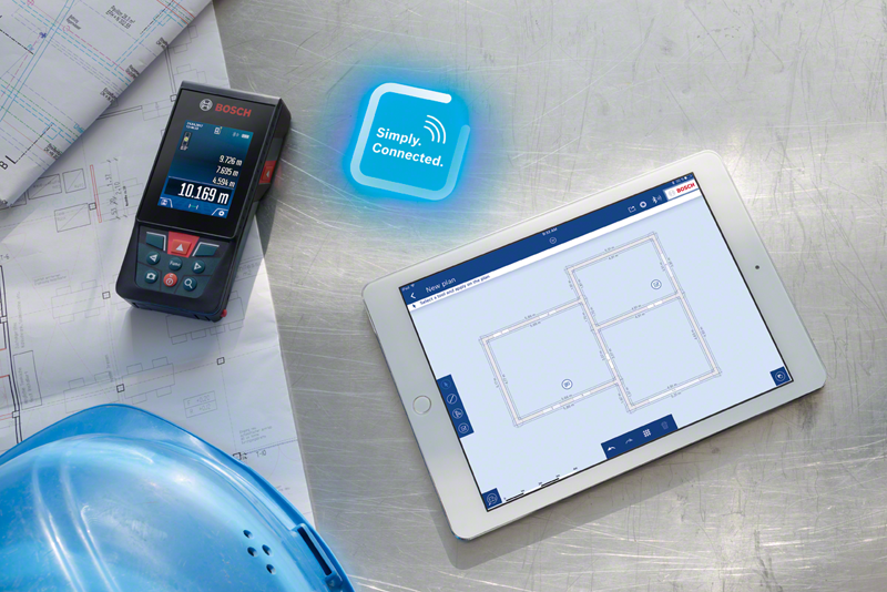 Medidor láser Bluetooth Bosch GLM 120 C Professional 5