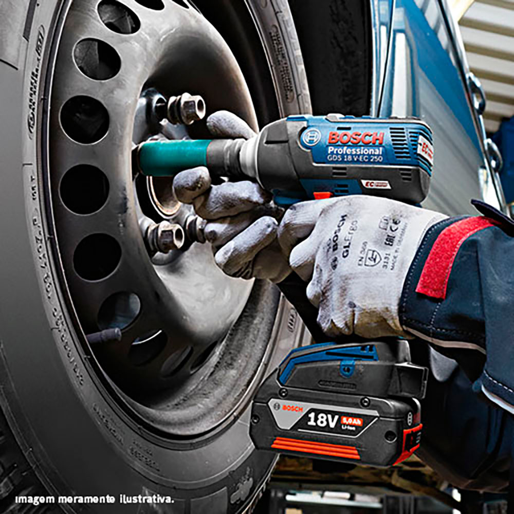 Llave de Impacto 18v GDS 18 V-EC 250 1/2