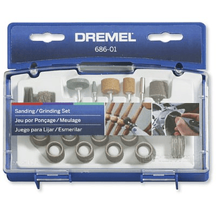 Kit 31 Acc Lijar y Esmerilar 686 Dremel