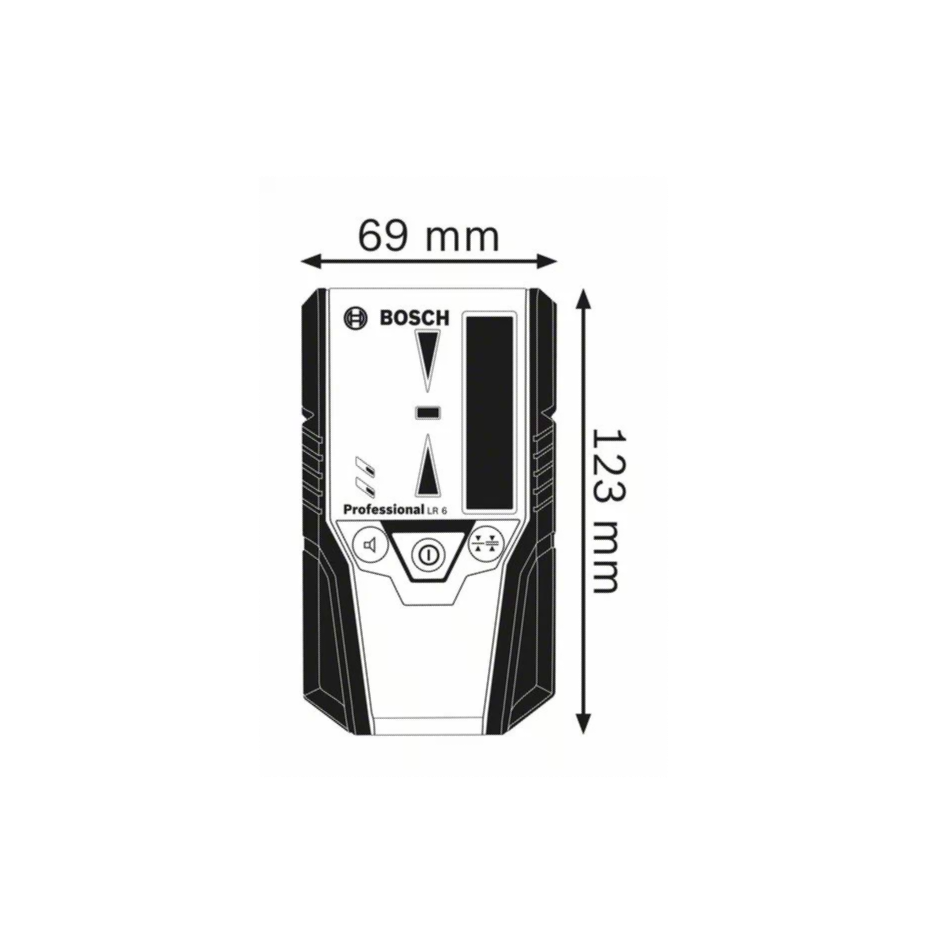 Receptor de láser Bosch LR6 Professional 2