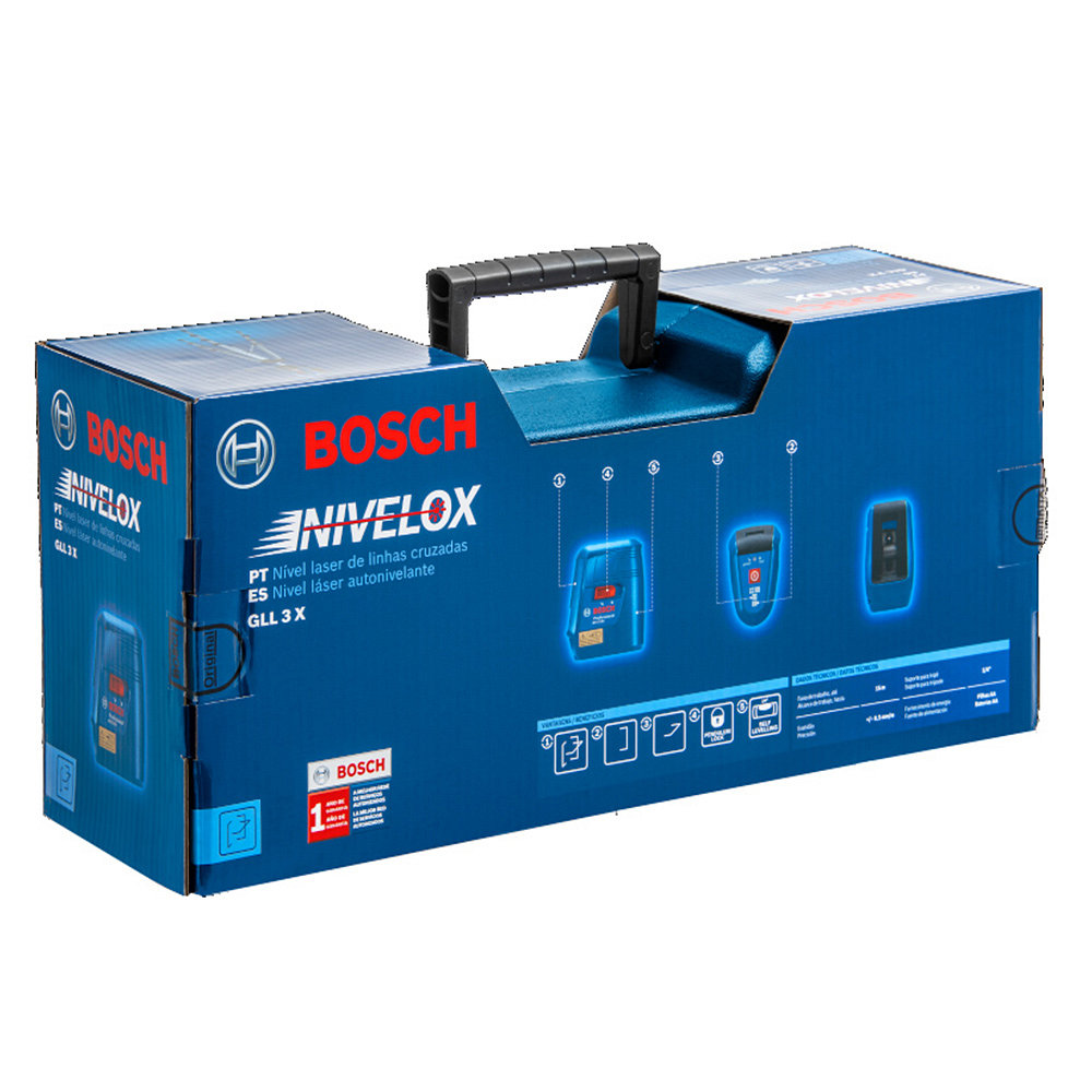 Nivelox GLL 3X +Trípode + Maleta Professional Bosch 6