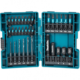 Set Puntas 33 pcs Impact Black B-66896 Makita