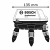 Base Giratoria Motor RM3 + Control 0601092800 Bosch