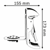 Soporte c/base magnética BM 3 Professional Bosch