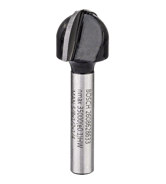 Fresa 1/4 media caña 15.9 mm 633 Bosch 1