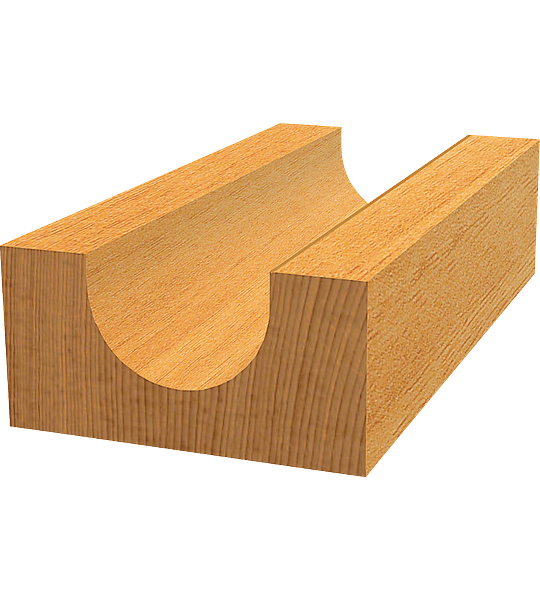 Fresa 1/4 media caña 9.5 mm Bosch 425 4