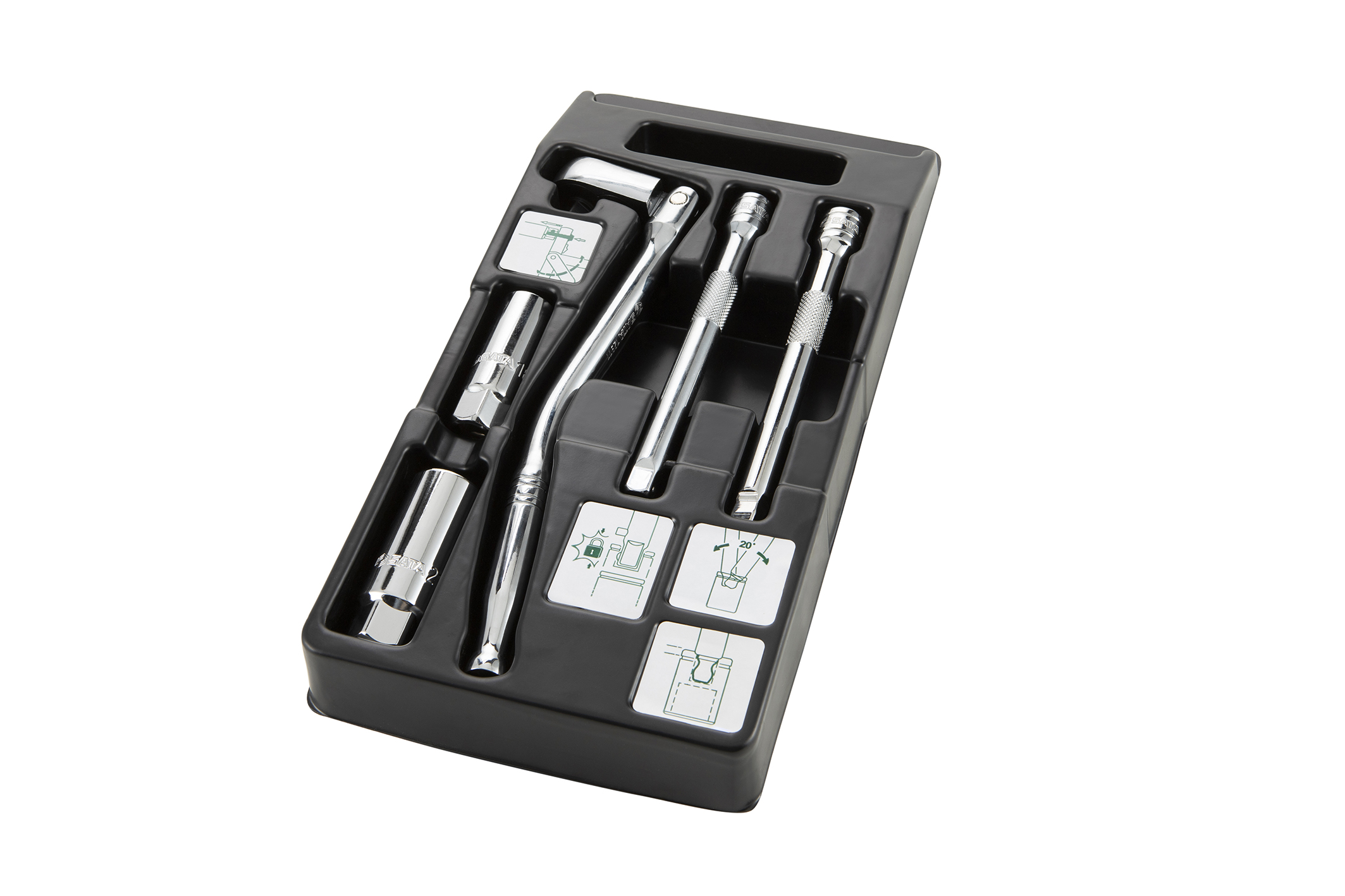 Juego llaves bujia 3/8