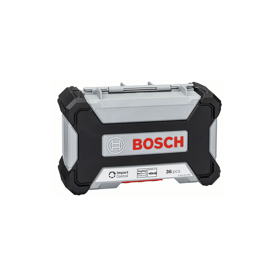 Set 36 pcs Puntas y dados de Impacto atornillar 365 Bosch