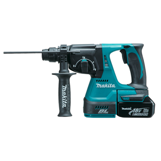 Rotomartillo Inalámbrico 18v 24 mm DHR242RFE Makita 2