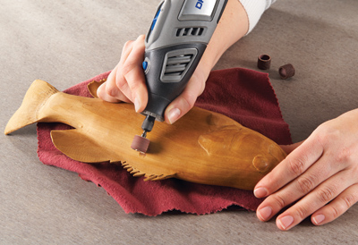 Vástago y Tambor de lija 1/2