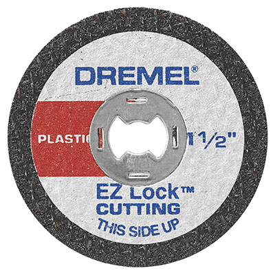 Kit 5 Discos corte Plástico EZ-Lock EZ476 Dremel 1