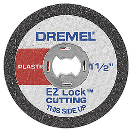 Kit 5 Discos corte Plástico EZ-Lock EZ476 Dremel