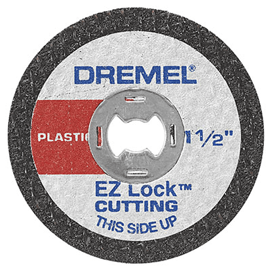 Kit 5 Discos corte Plástico EZ-Lock EZ476 Dremel