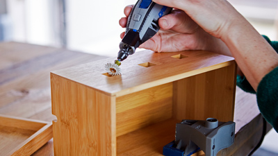 Cepillo Abrasivo Para Detalles Gr 120 EZ472SA EZ Lock Dremel 3