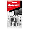 Set 4 Pcs Adaptadores Magnéticos Hex. B-59265 Makita