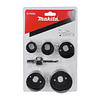 Set 6 Pcs Sierras Copas P/Madera D-70203 Makita