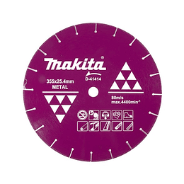 Disco Diamantado 14" Para corte metal D-41414 Makita