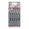 Set 5 Hojas Calar Madera Cortes curvos T119BO Bosch