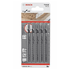 Set 5 Hojas Calar Madera Corte Limpios T101B Bosch