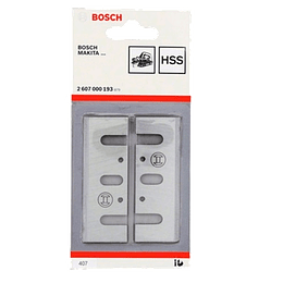 Juego 2 cuchillos cepillo 82 mm 26077000193 GHO 20-82 Bosch