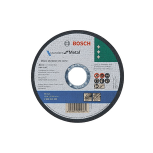Pack 50 discos fino 115mm corte metal 2608619383 Bosch