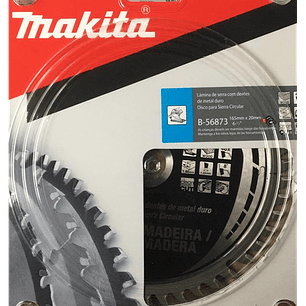 Disco De Sierra Para madera Sp600d 165mm B-56873 Makita