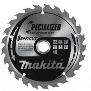 Disco Sierra Efficut Metal 136mm 30D B-69381 Makita