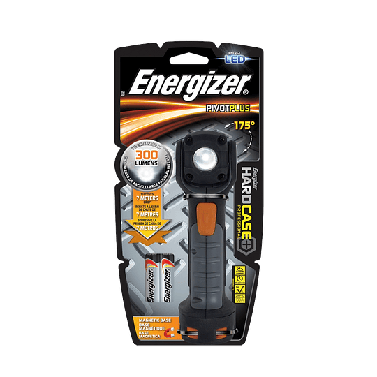 Linterna Pivot Plus 175° Base magnética Energizer