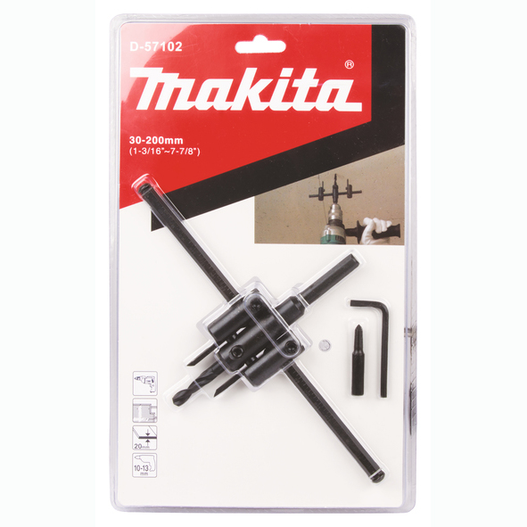 Broca compas 30-200mm D-57102 Makita 2