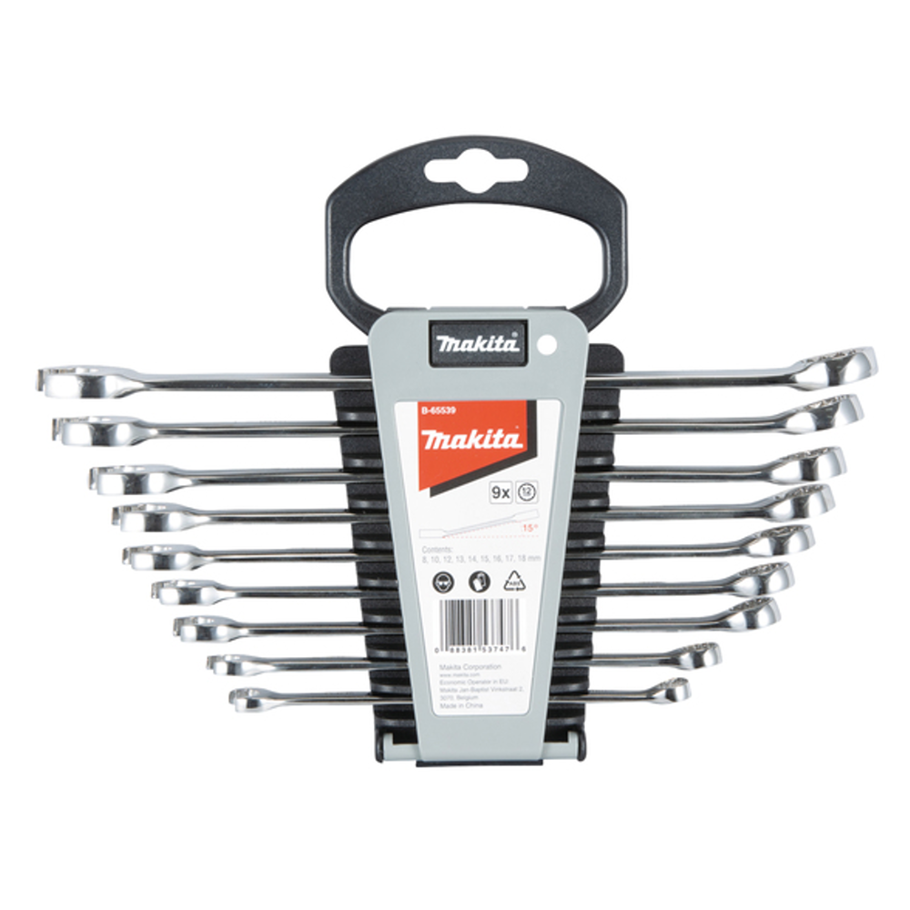 Set 9 Pcs Llaves Punta Corona B-65539 Makita 1