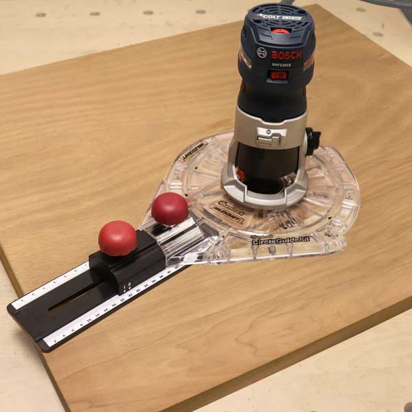 Plantilla Circular para router 1210 Milescraft 2