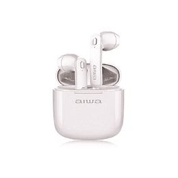 Audífono Inalámbrico Bluetooth blanco TWS AW-9 Aiwa