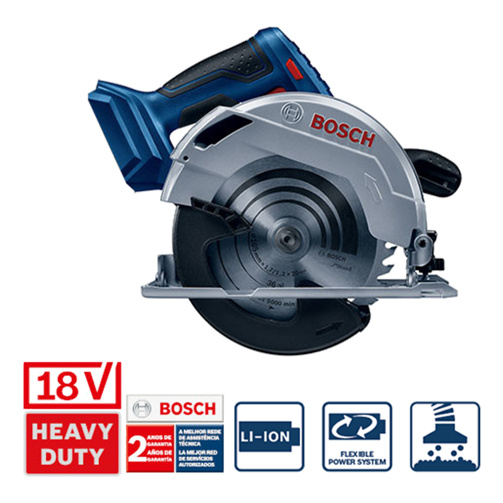 Sierra circular Inalámbrica 18v GKS 18v-57 Bosch 3