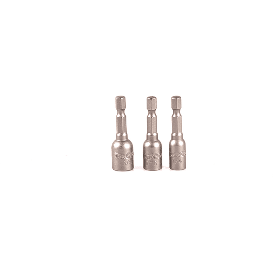 Set 3pcs Adaptadores Magnéticos B-38847 Makita