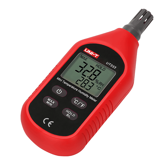 Mini Medidor Digital de Temperatura y Humedad UT333 Uni-T