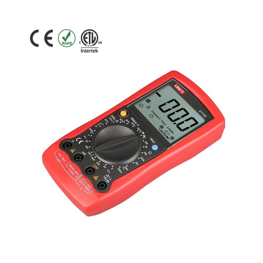 Multímetro Portátil Automotriz UT105 Uni-T 2