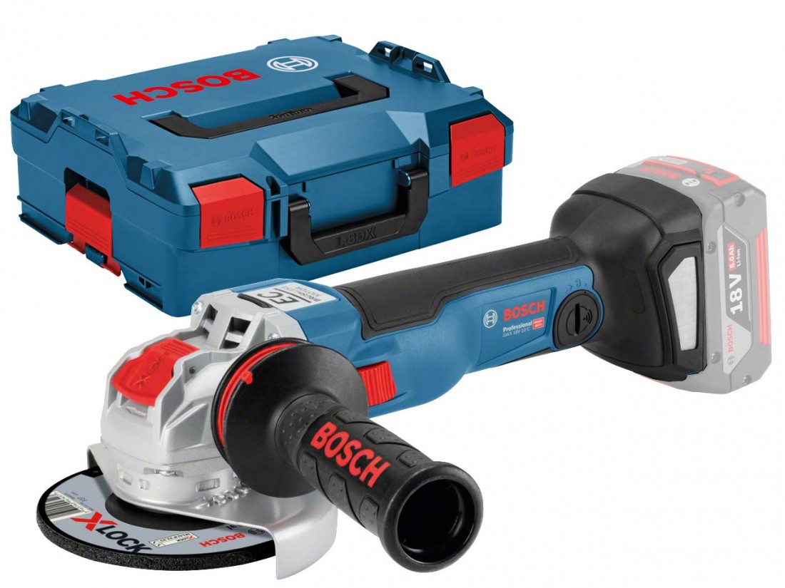 Esmeril Angular Inalámbrico GWX 18V-10 18V Sistema X-LOCK - Bosch Professional 1