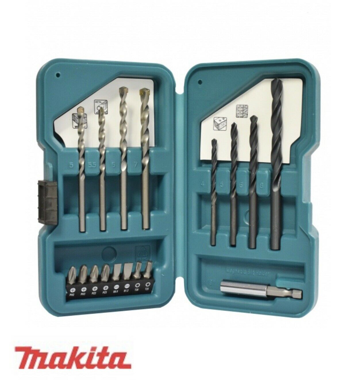 Juego de Brocas y Destornilladores 17 pcs D-45858  Makita 1