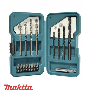 Juego de Brocas y Destornilladores 17 pcs D-45858  Makita