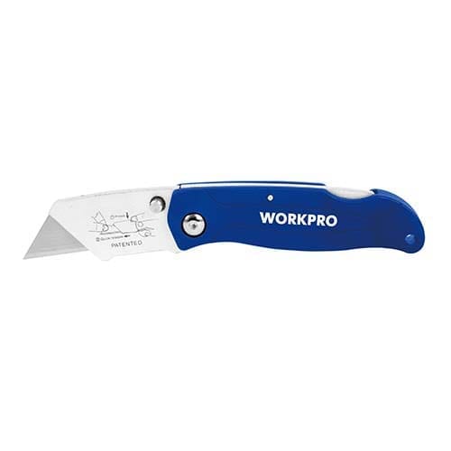 Cuchillo Utilitario Plegable W011001 Workpro 1