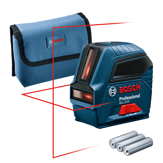 Nivel láser de línea GLL 2-10 Professional Bosch