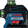 Nivel láser de líneas 80 metros 360º Bosch GLL 3-80 G con maletín