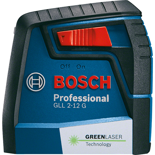Nivel láser líneas Verdes Cruzadas GLL 2-12 G Bosch