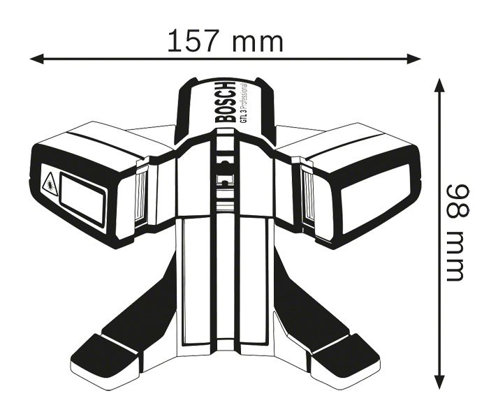 Nivel Láser para Cerámicos GTL 3 Professional 4