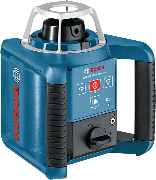 Nivel rotativo Profesional + Receptor + Soporte GRL300HV Bosch 2
