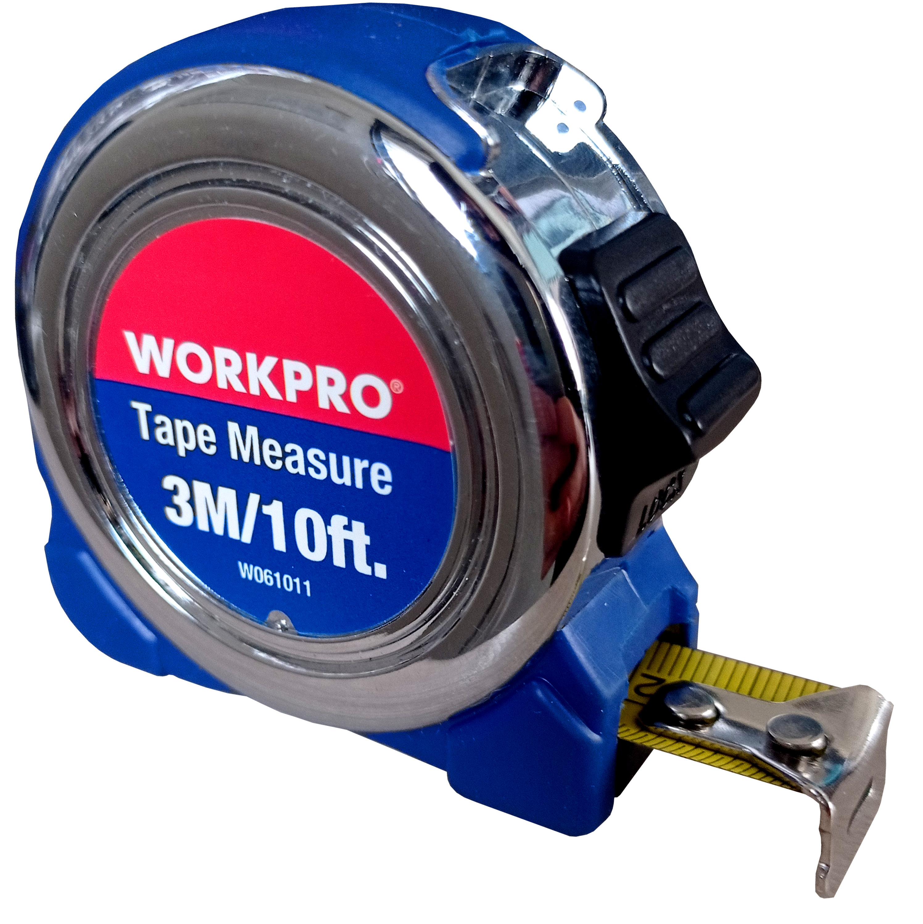 Cinta medicion cromada WORKPRO 1