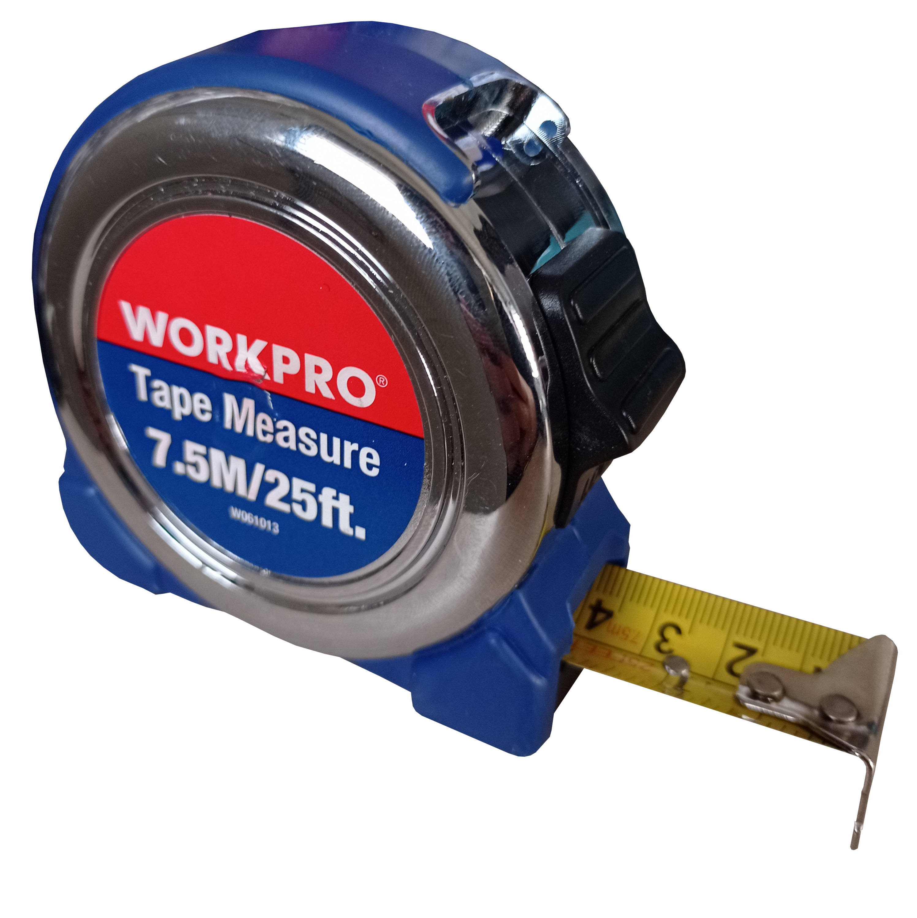 Cinta medicion cromada WORKPRO 2