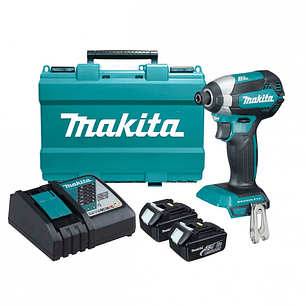 Atornillador de Impacto Inalámbrico 18v BL DTD153 MAKITA Baterías opcionales