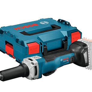 Rectificadora Inalámbrica Bosch GGS 18V-23 PLC, 18V, sin batería ni cargador, en Maletín L-Boxx