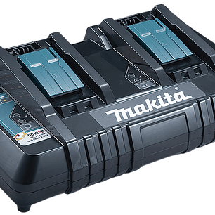 Cargador rápido Doble 18V LXT DC18RD Makita